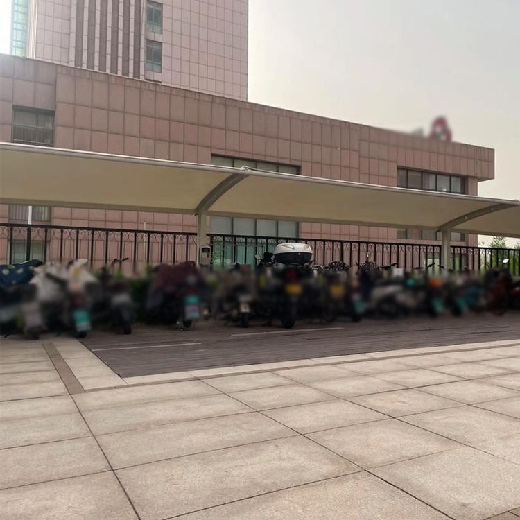 定西县膜结构电动车棚